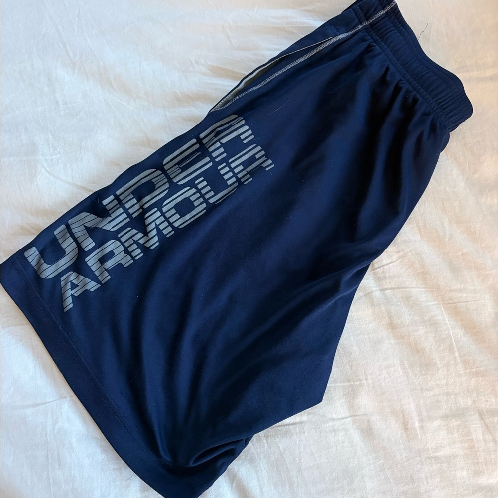 Under Armour Men's Navy Athletic Shorts